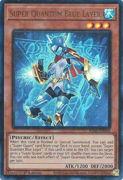 Super Quantum Blue Layer (Ultra Rare) [RA05-EN009] Ultra Rare | Exor Games New Glasgow