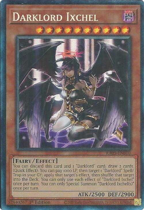 Darklord Ixchel (Collector's Rare) [RA05-EN010] Collector's Rare | Exor Games New Glasgow