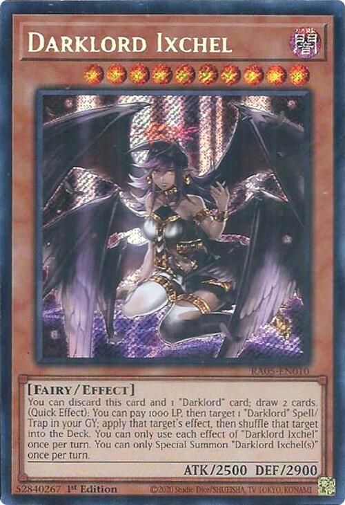 Darklord Ixchel (Secret Rare) [RA05-EN010] Secret Rare | Exor Games New Glasgow