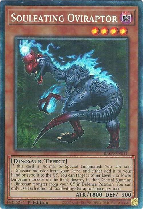 Souleating Oviraptor (Collector's Rare) [RA05-EN011] Collector's Rare | Exor Games New Glasgow