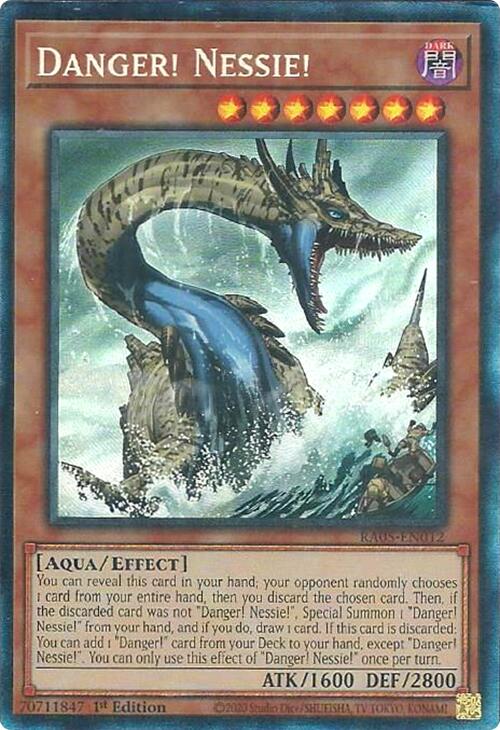 Danger! Nessie! (Collector's Rare) [RA05-EN012] Collector's Rare | Exor Games New Glasgow