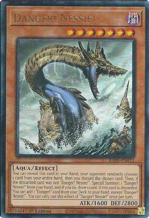Danger! Nessie! (Ultimate Rare) [RA05-EN012] Ultimate Rare | Exor Games New Glasgow