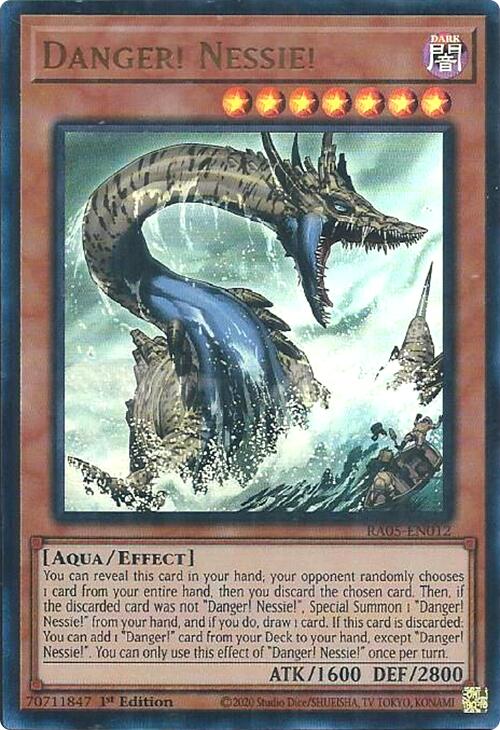 Danger! Nessie! (Ultra Rare) [RA05-EN012] Ultra Rare | Exor Games New Glasgow