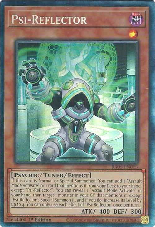 Psi-Reflector (Collector's Rare) [RA05-EN013] Collector's Rare | Exor Games New Glasgow