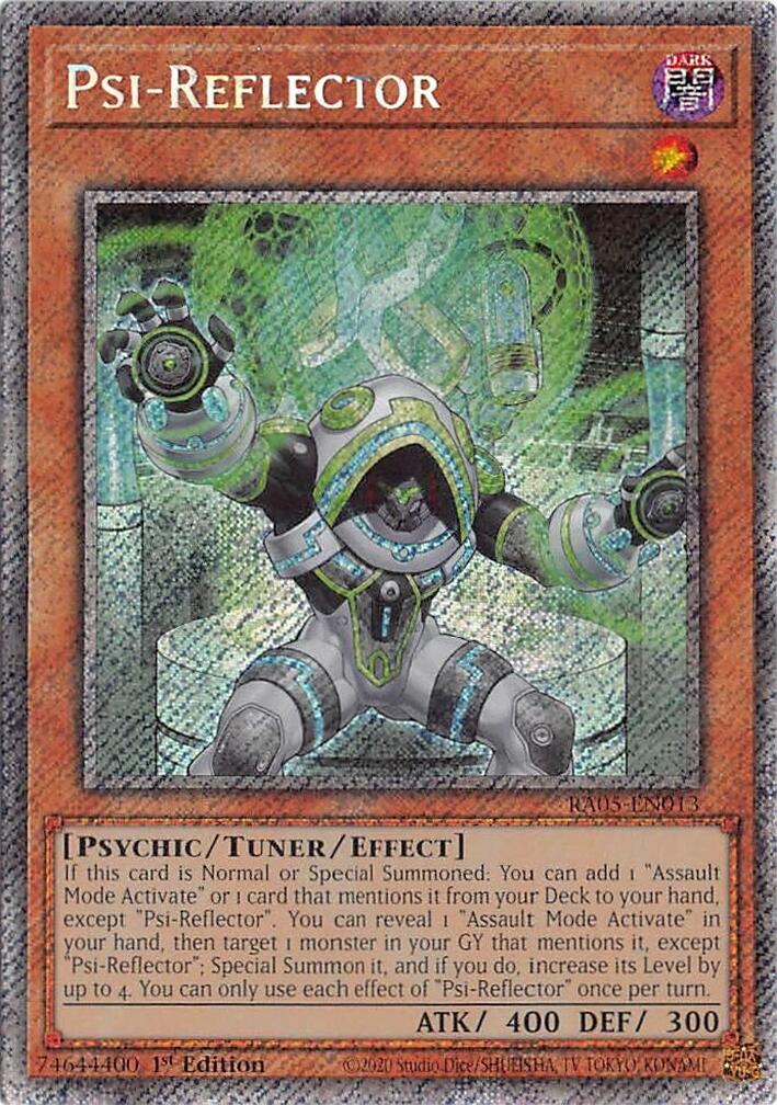 Psi-Reflector (Platinum Secret Rare) [RA05-EN013] Platinum Secret Rare | Exor Games New Glasgow