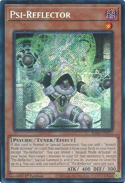 Psi-Reflector (Secret Rare) [RA05-EN013] Secret Rare | Exor Games New Glasgow