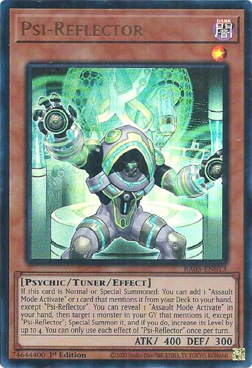 Psi-Reflector (Ultra Rare) [RA05-EN013] Ultra Rare | Exor Games New Glasgow