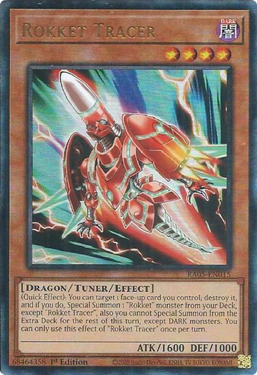 Rokket Tracer (Ultimate Rare) [RA05-EN015] Ultimate Rare | Exor Games New Glasgow
