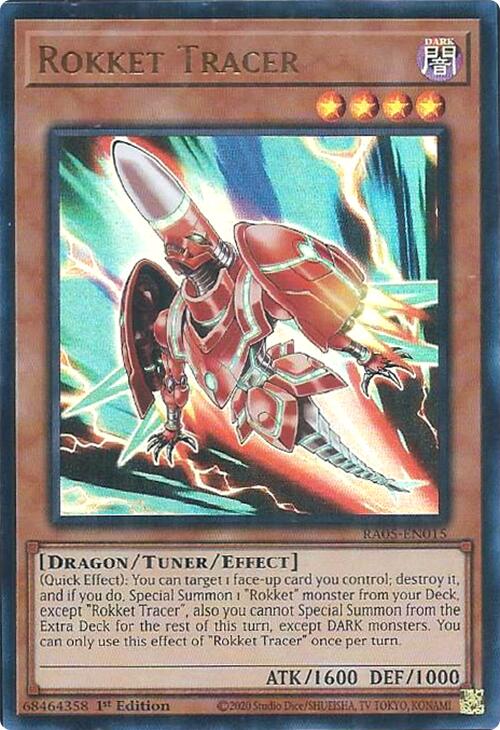 Rokket Tracer (Ultra Rare) [RA05-EN015] Ultra Rare | Exor Games New Glasgow