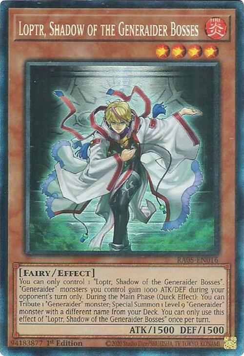 Loptr, Shadow of the Generaider Bosses (Collector's Rare) [RA05-EN016] Collector's Rare | Exor Games New Glasgow