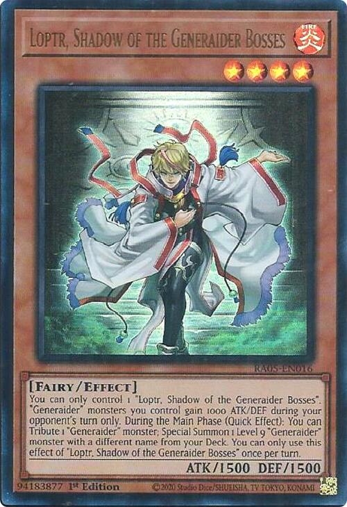 Loptr, Shadow of the Generaider Bosses (Ultra Rare) [RA05-EN016] Ultra Rare | Exor Games New Glasgow