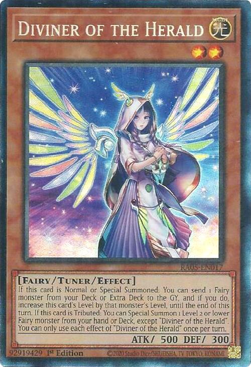 Diviner of the Herald (Collector's Rare) [RA05-EN017] Collector's Rare | Exor Games New Glasgow
