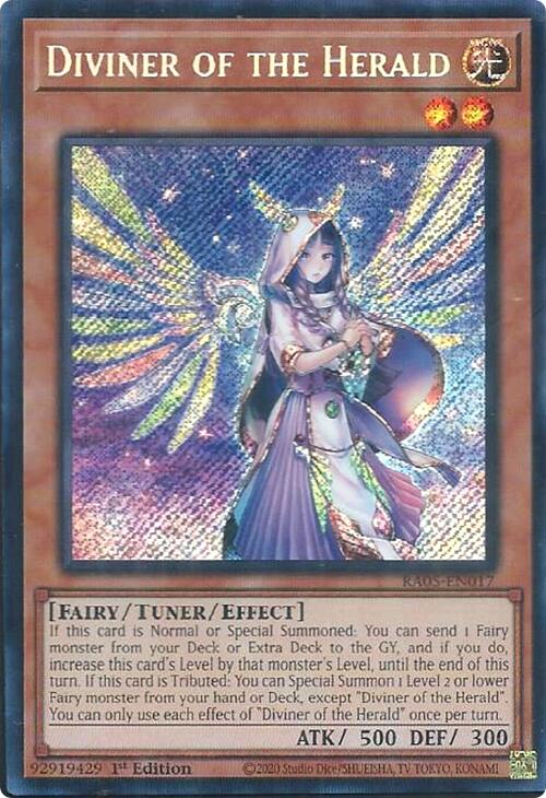 Diviner of the Herald (Secret Rare) [RA05-EN017] Secret Rare | Exor Games New Glasgow