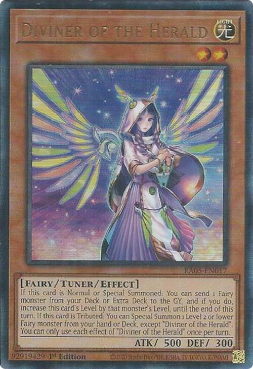Diviner of the Herald (Ultimate Rare) [RA05-EN017] Ultimate Rare | Exor Games New Glasgow