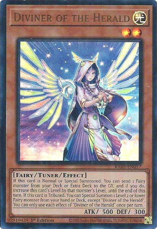 Diviner of the Herald (Ultra Rare) [RA05-EN017] Ultra Rare | Exor Games New Glasgow