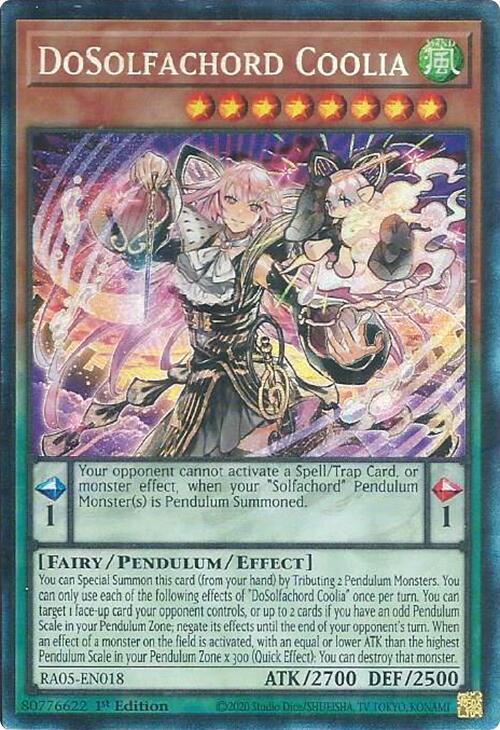 DoSolfachord Coolia (Collector's Rare) [RA05-EN018] Collector's Rare | Exor Games New Glasgow