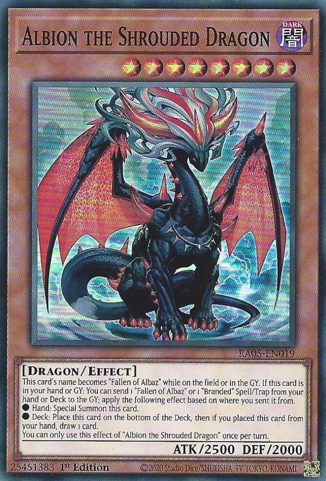 Albion the Shrouded Dragon [RA05-EN019] Super Rare | Exor Games New Glasgow