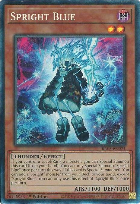Spright Blue (Collector's Rare) [RA05-EN021] Collector's Rare | Exor Games New Glasgow