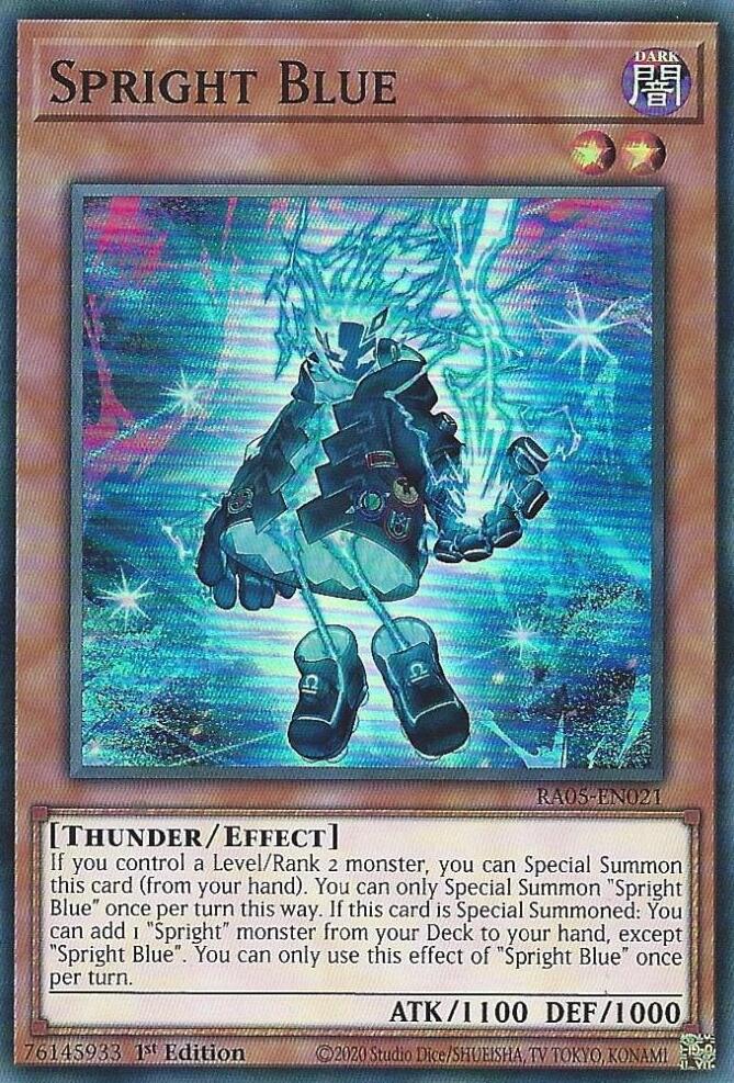Spright Blue [RA05-EN021] Super Rare | Exor Games New Glasgow