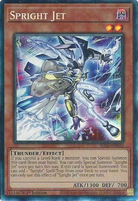Spright Jet (Collector's Rare) [RA05-EN022] Collector's Rare | Exor Games New Glasgow