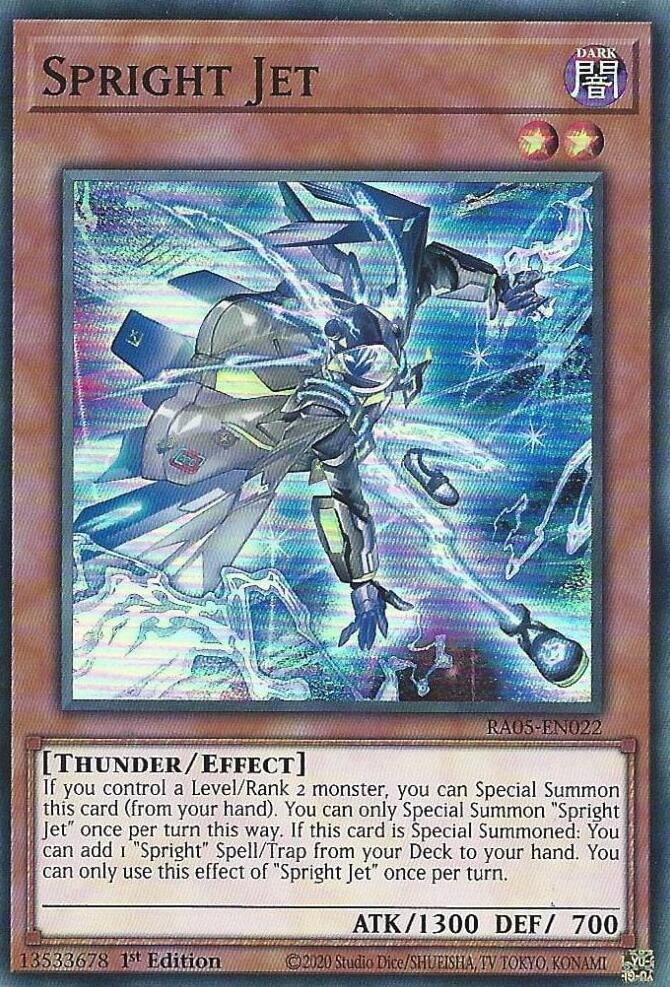 Spright Jet [RA05-EN022] Super Rare | Exor Games New Glasgow