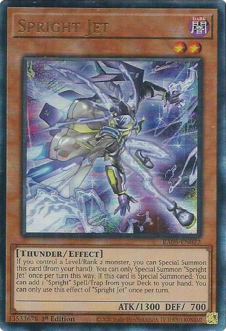 Spright Jet (Ultimate Rare) [RA05-EN022] Ultimate Rare | Exor Games New Glasgow