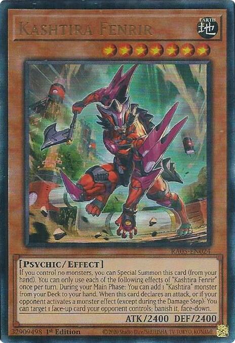 Kashtira Fenrir (Ultimate Rare) [RA05-EN024] Ultimate Rare | Exor Games New Glasgow