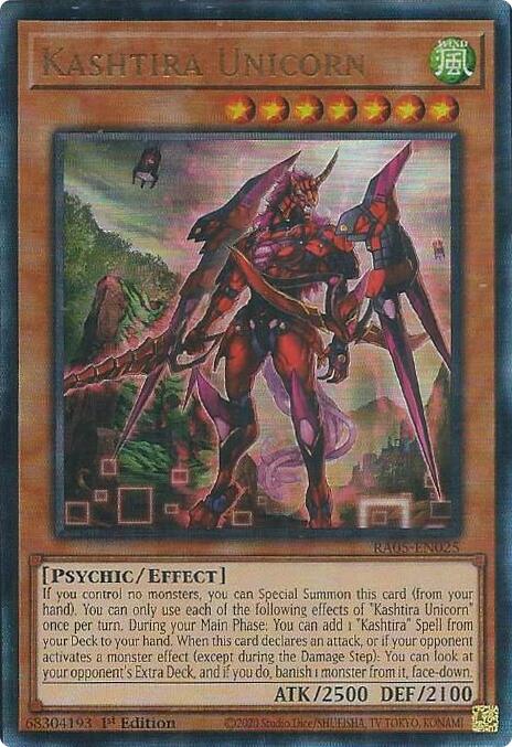 Kashtira Unicorn (Ultimate Rare) [RA05-EN025] Ultimate Rare | Exor Games New Glasgow