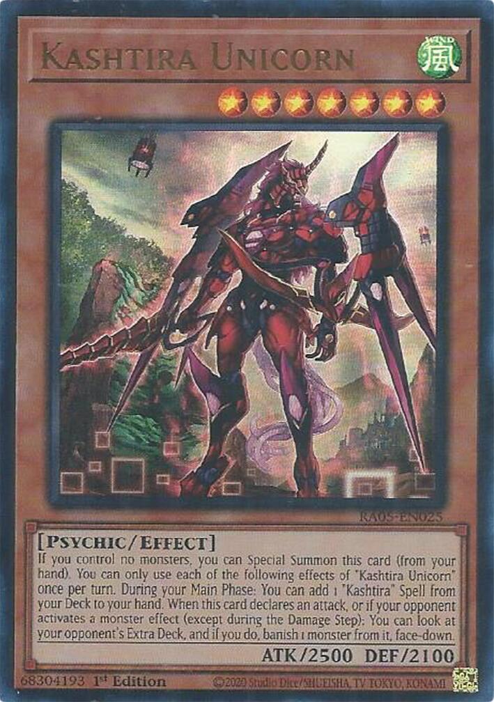 Kashtira Unicorn (Ultra Rare) [RA05-EN025] Ultra Rare | Exor Games New Glasgow