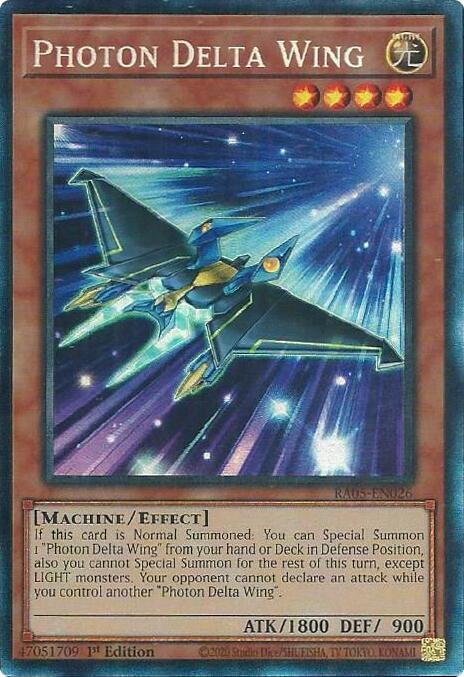 Photon Delta Wing (Collector's Rare) [RA05-EN026] Collector's Rare | Exor Games New Glasgow