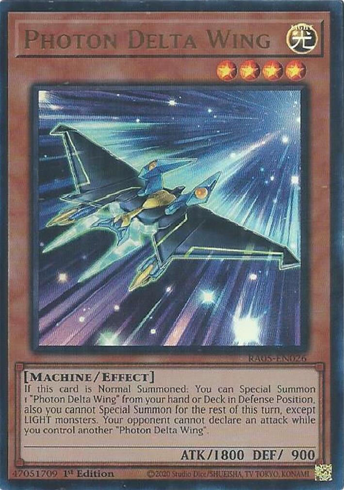 Photon Delta Wing (Ultra Rare) [RA05-EN026] Ultra Rare | Exor Games New Glasgow