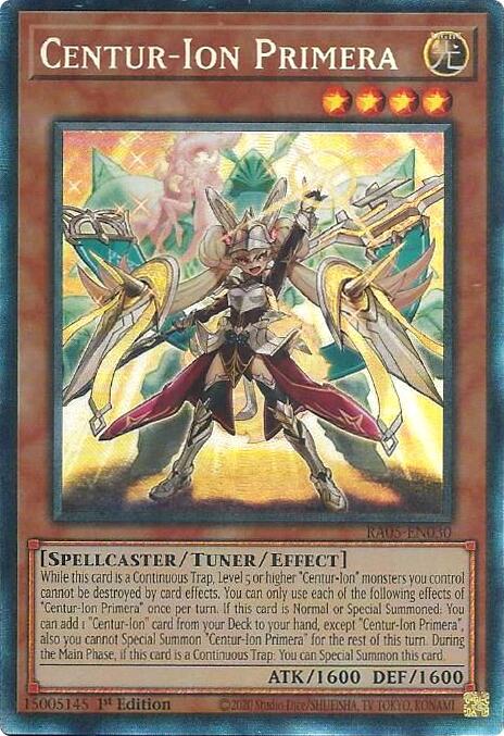 Centur-Ion Primera (Collector's Rare) [RA05-EN030] Collector's Rare | Exor Games New Glasgow