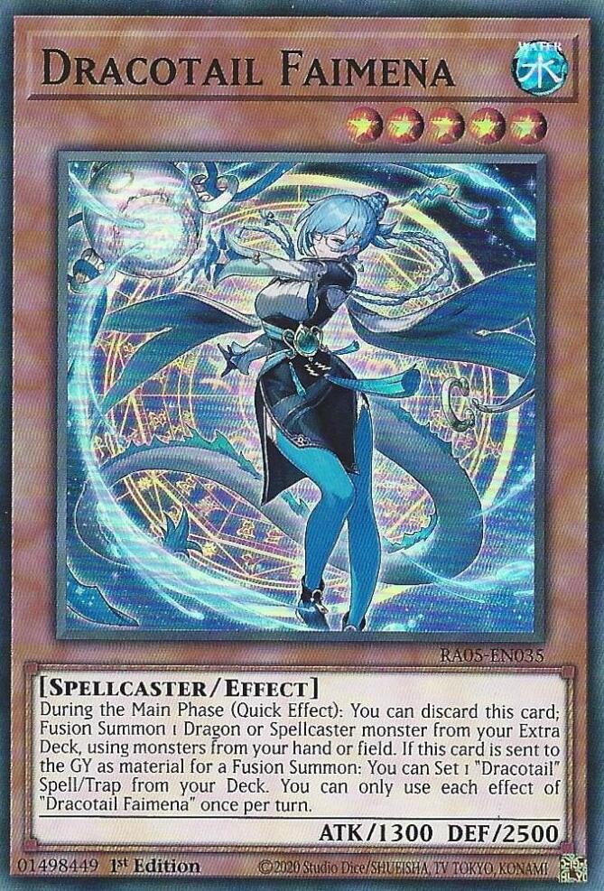 Dracotail Faimena [RA05-EN035] Super Rare | Exor Games New Glasgow