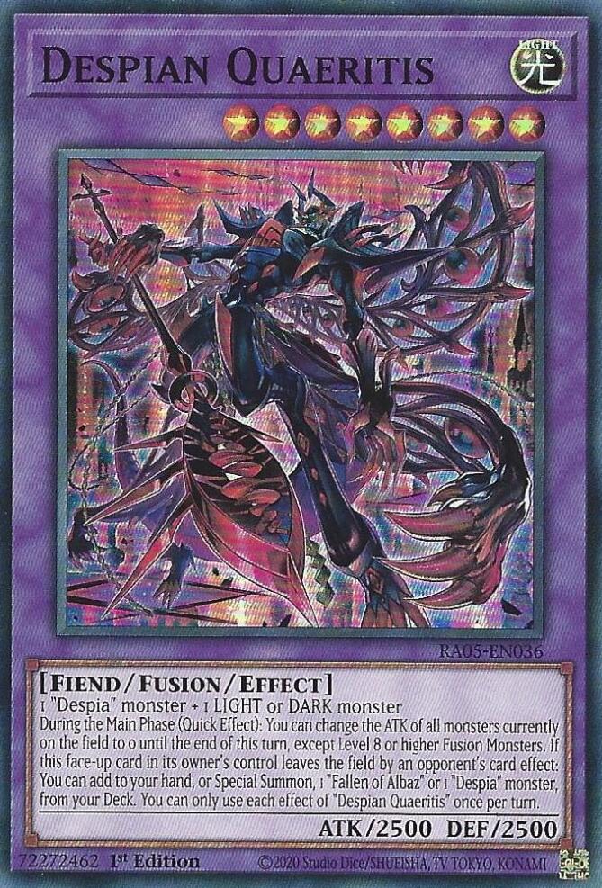 Despian Quaeritis [RA05-EN036] Super Rare | Exor Games New Glasgow