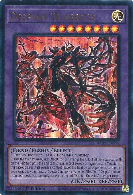 Despian Quaeritis (Ultra Rare) [RA05-EN036] Ultra Rare | Exor Games New Glasgow