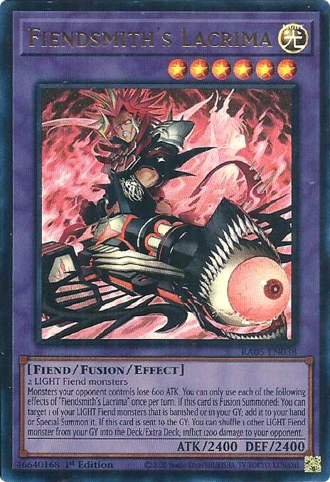 Fiendsmith's Lacrima (Ultra Rare) [RA05-EN038] Ultra Rare | Exor Games New Glasgow