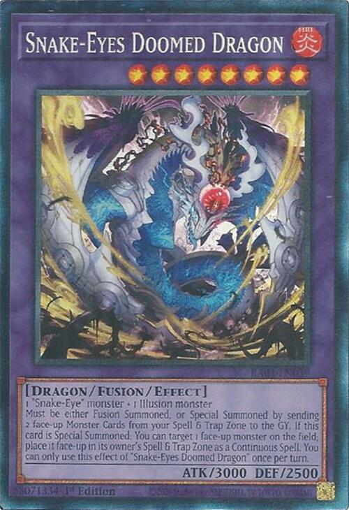 Snake-Eyes Doomed Dragon (Collector's Rare) [RA05-EN039] Collector's Rare | Exor Games New Glasgow