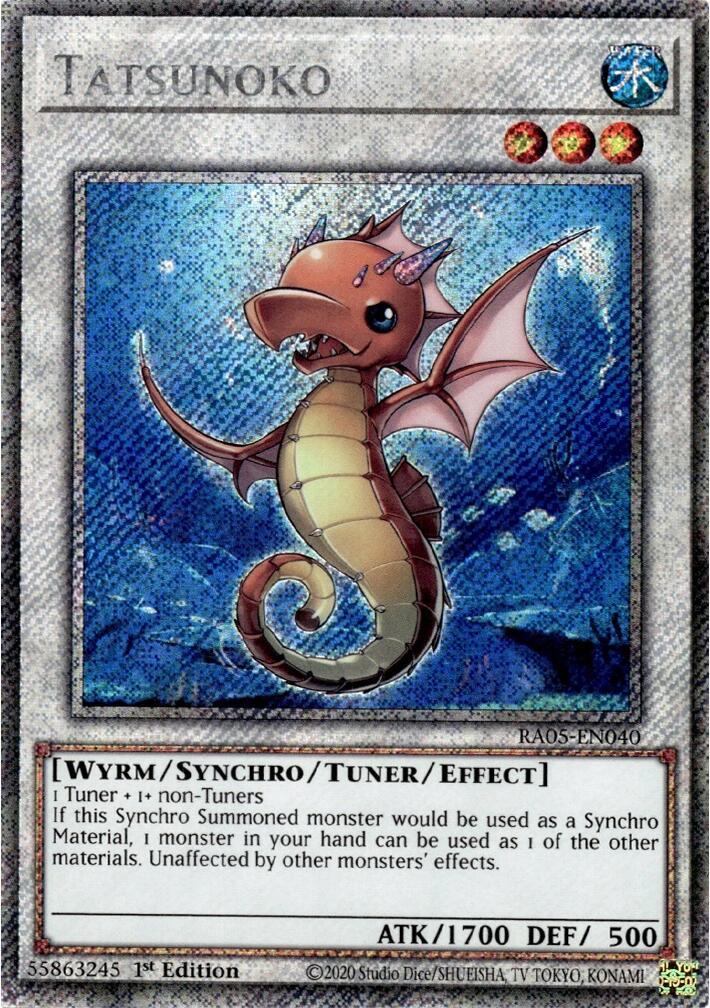 Tatsunoko (Platinum Secret Rare) [RA05-EN040] Platinum Secret Rare | Exor Games New Glasgow