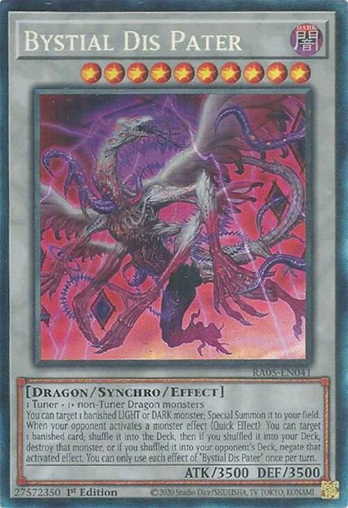 Bystial Dis Pater (Collector's Rare) [RA05-EN041] Collector's Rare | Exor Games New Glasgow