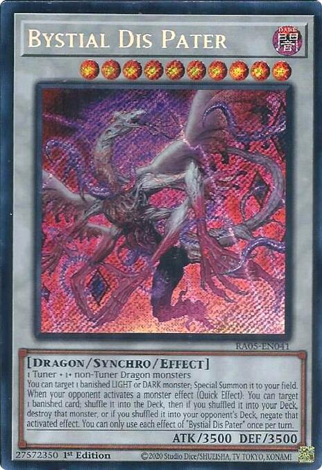 Bystial Dis Pater (Secret Rare) [RA05-EN041] Secret Rare | Exor Games New Glasgow