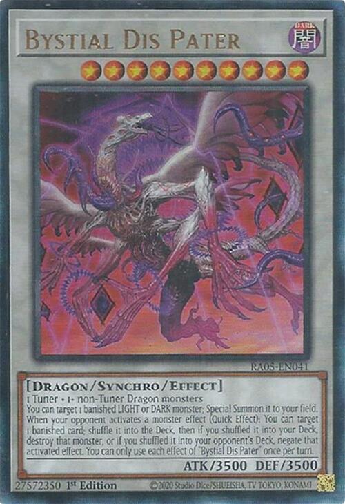 Bystial Dis Pater (Ultimate Rare) [RA05-EN041] Ultimate Rare | Exor Games New Glasgow