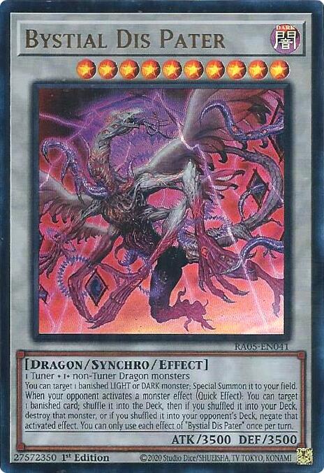 Bystial Dis Pater (Ultra Rare) [RA05-EN041] Ultra Rare | Exor Games New Glasgow