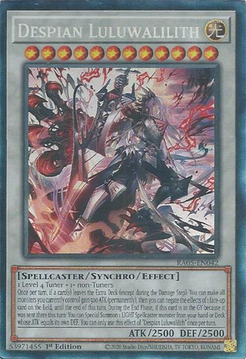Despian Luluwalilith (Collector's Rare) [RA05-EN042] Collector's Rare | Exor Games New Glasgow