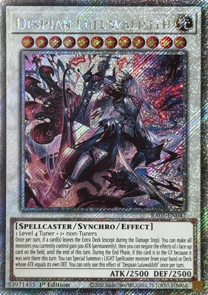 Despian Luluwalilith (Platinum Secret Rare) [RA05-EN042] Platinum Secret Rare | Exor Games New Glasgow