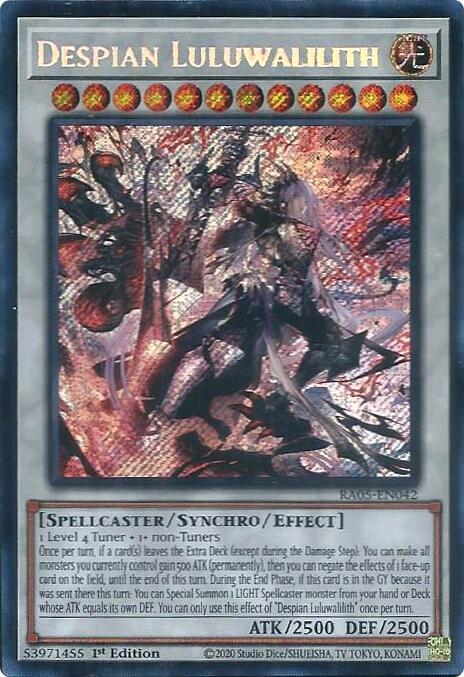 Despian Luluwalilith (Secret Rare) [RA05-EN042] Secret Rare | Exor Games New Glasgow