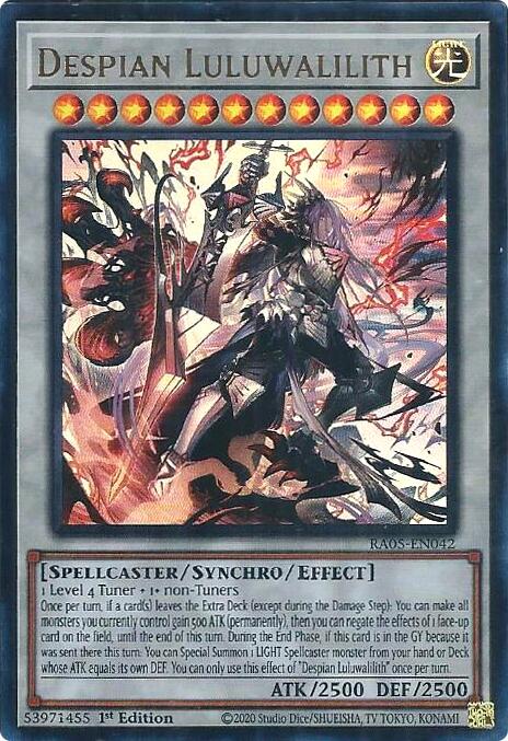 Despian Luluwalilith (Ultra Rare) [RA05-EN042] Ultra Rare | Exor Games New Glasgow