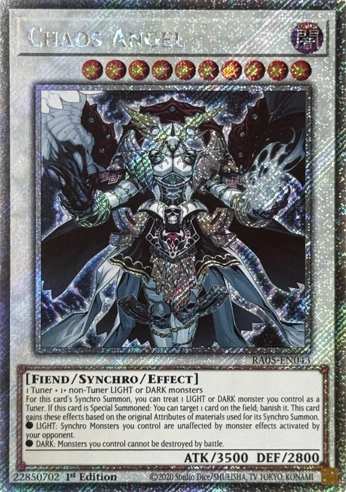 Chaos Angel (Platinum Secret Rare) [RA05-EN043] Platinum Secret Rare | Exor Games New Glasgow