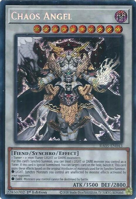 Chaos Angel (Secret Rare) [RA05-EN043] Secret Rare | Exor Games New Glasgow