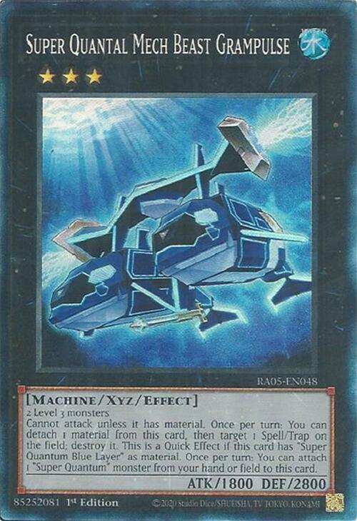 Super Quantal Mech Beast Grampulse (Collector's Rare) [RA05-EN048] Collector's Rare | Exor Games New Glasgow