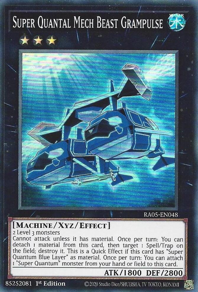 Super Quantal Mech Beast Grampulse [RA05-EN048] Super Rare | Exor Games New Glasgow